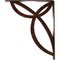 Ekena Millwork Versailles Wrought Iron Bracket, (Triple center brace), Antiqued Copper 2"W x 12"D x 15"H BKTM02X12X15TVEACO - alternate 3